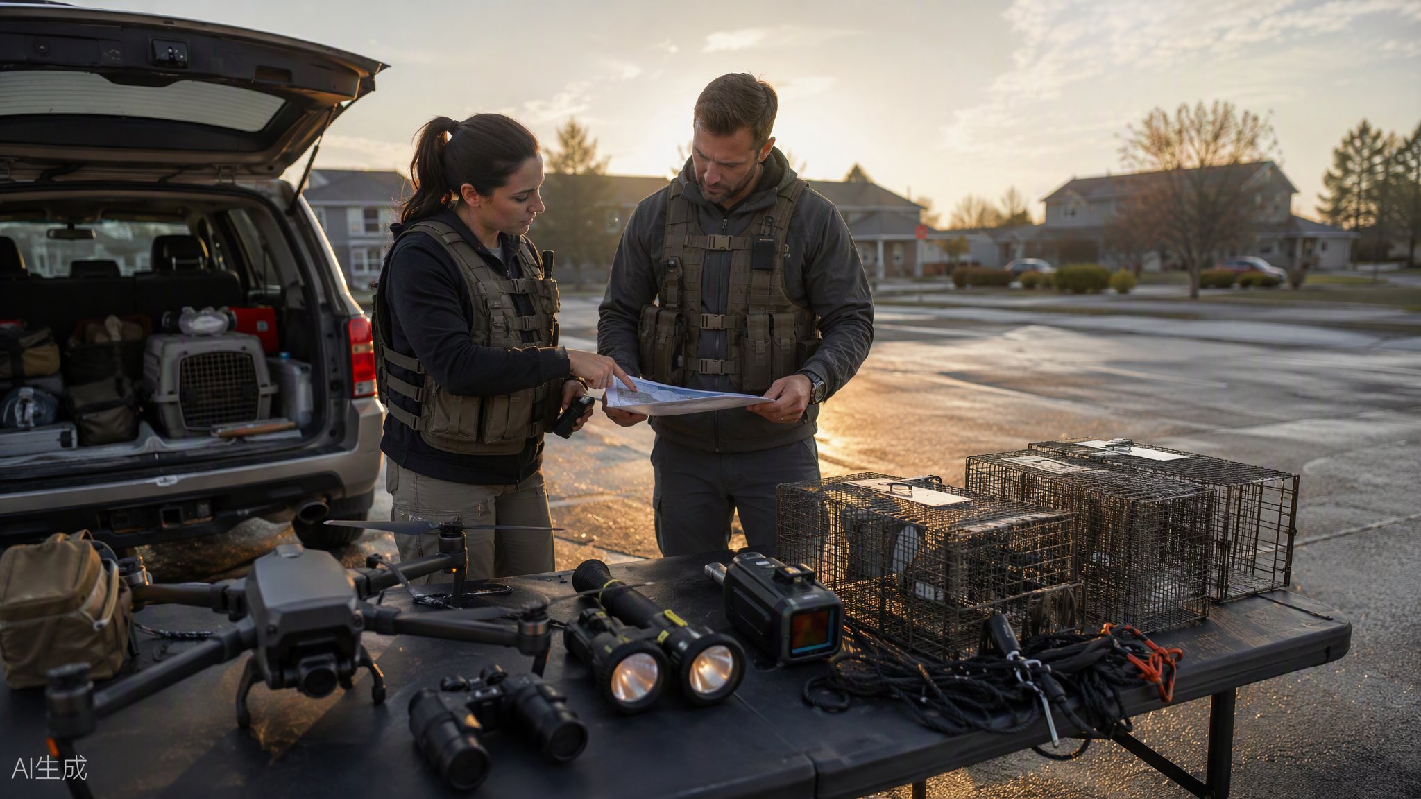 卓尼搜救队现场搜救